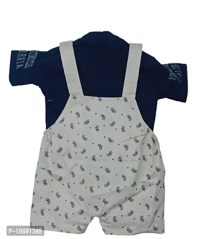 Buy Dungaree Dress For 6-9 Months Baby Boy & Girl | Smiley Buttons