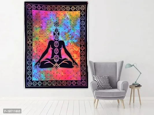 Buy DRAVY HANDICRAFTS Tapestry Mandala Yoga Wall Hanging Tapestry Cotton Wall  Hanging Poster Tapestry Wall Hanging Wall D?cor (84x54 Inches, Multi)  Online In India At Discounted Prices