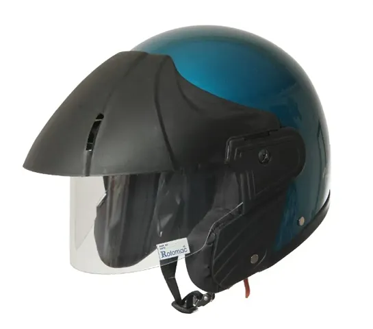 Rotomac Dhoom Maestro Blue Motorbike Helmet  (Maestro Blue)