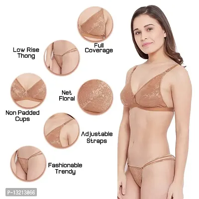 Buy Roli Poli, Bra Panty Set for Women, Sexy Lingerie Set for Women, Undergarments for Women Bra Panty, Innerwear for Women, Non Padded Bra  for Women