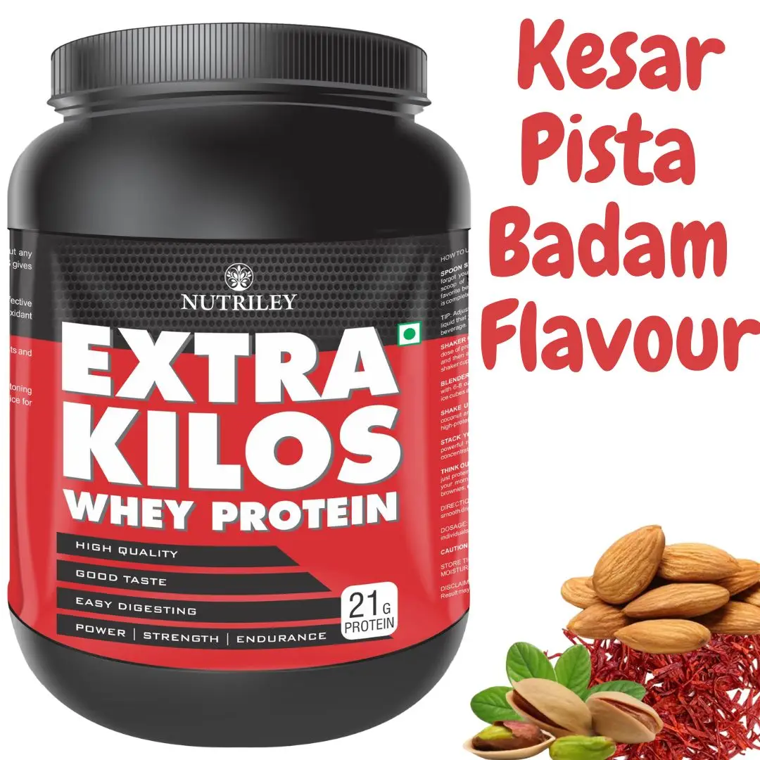 Buy Nutriley Extra Kilos Muscle Gainer Supplement, Whey Protein ...