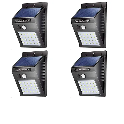 Light-Solar Powered Cordless Outdoor LED Motion Sensor Path and Security Light - Plastic (4)