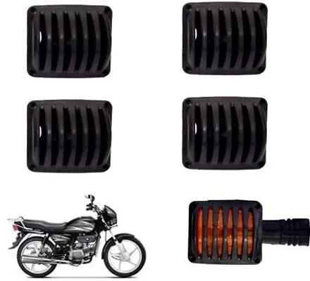 Black Plastic Indicator Grill Cover For Splendornbsp nbsp Black