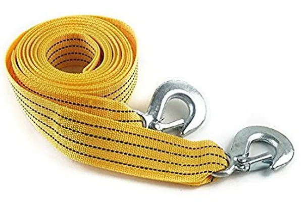 Tow Rope With Hooks Yellow Truck Straps Truck Tow Rope For Car