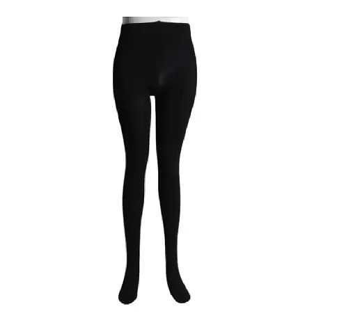 Buy QRAFTINK® Women's & Girls Cotton Plain Black Leggings with Pocket  (Black, 26) at