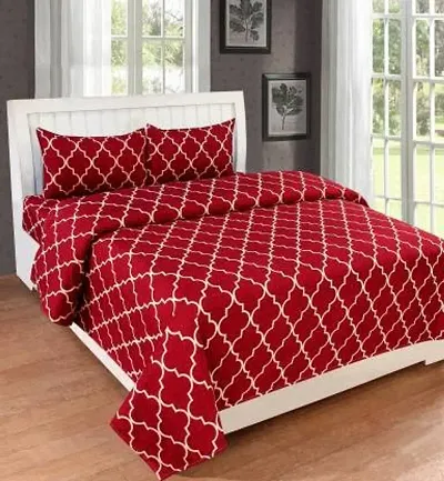 Beautiful Polycotton Printed Double Bedsheets