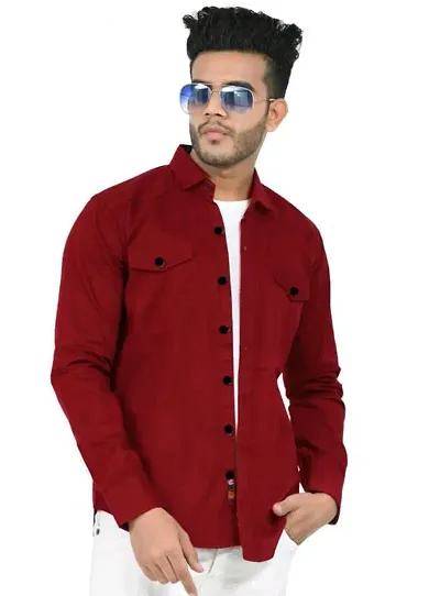 Double Pocket Trending Shirts For Men 