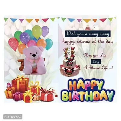 Buy Saugat Traders Chocolate Gift Pack for Birthday for Kids Girls, Boys,  Girlfriend, Boyfriend - Soft Toy Teddy Bear Pen Stand, Small Birthday Card  Combo Best Gift for Sister - Friends Online