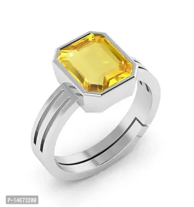 PTM Natural Gomed (Hessonite) Gemstone 5.25 Ratti or 4.78 Carat for Male  and Female Sterling Silver Ring Price in India - Buy PTM Natural Gomed ( Hessonite) Gemstone 5.25 Ratti or 4.78 Carat
