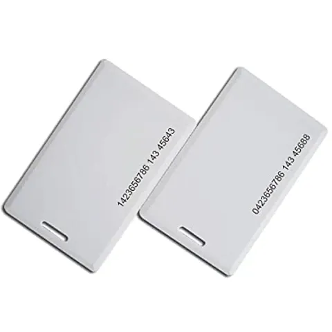 Time Office RFID Thick Clamshell Cards for Attendance and Access C