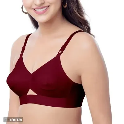 Buy NAGAICH Women's Cotton with Lycra Non-Paded and Non-Wired Seamed Sports  Bra Online In India At Discounted Prices