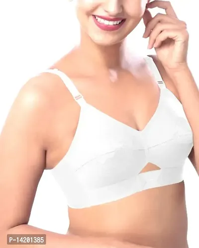 Round Stitched Cotton Full Coverage Bra combo (Pack of 4)