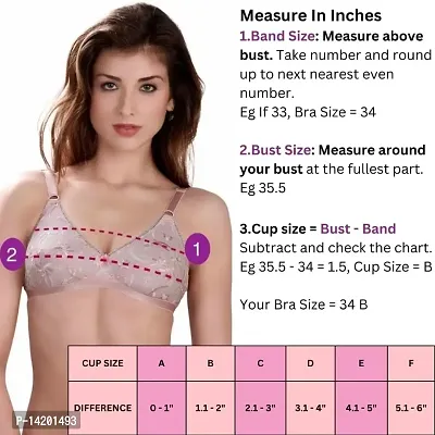 Ladyland Full Coverage Mould Cup Back 4 Hook Bra - 36c, No, Western Wear,  1, Pink at Rs 335/piece, New Delhi