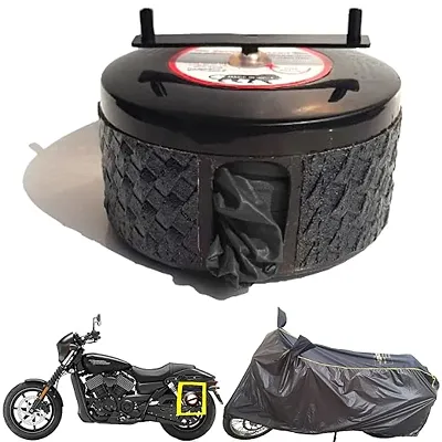 Bike Blazer Semi Automatic Bike Body Cover Universal Size Full Body Bike Cover Water Resistant For