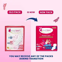 Everteen Xxl Sanitary Napkin Pads With Cottony Soft Top Layer For Women Enriched With Neem And Safflower 1 Pack 40 Pads 320Mm Sanitary Needs Pads-thumb1