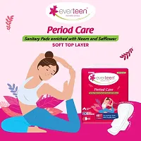 Everteen Xxl Sanitary Napkin Pads With Cottony Soft Top Layer For Women Enriched With Neem And Safflower 1 Pack 40 Pads 320Mm Sanitary Needs Pads-thumb3