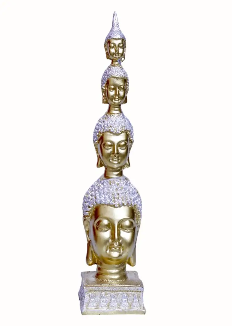 BEAUTIFUL FOUR FACE BUDDHA STATUE HOME DECOR