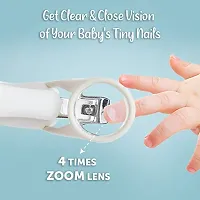 Trendy By Healofy Nail Cutter With Magnifying Glass For Newborn Babies Green-thumb3