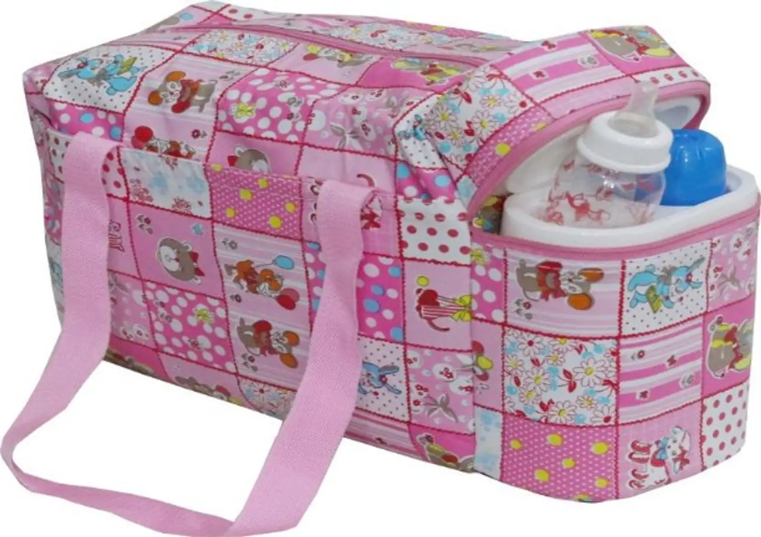 Pink designer diaper online bag