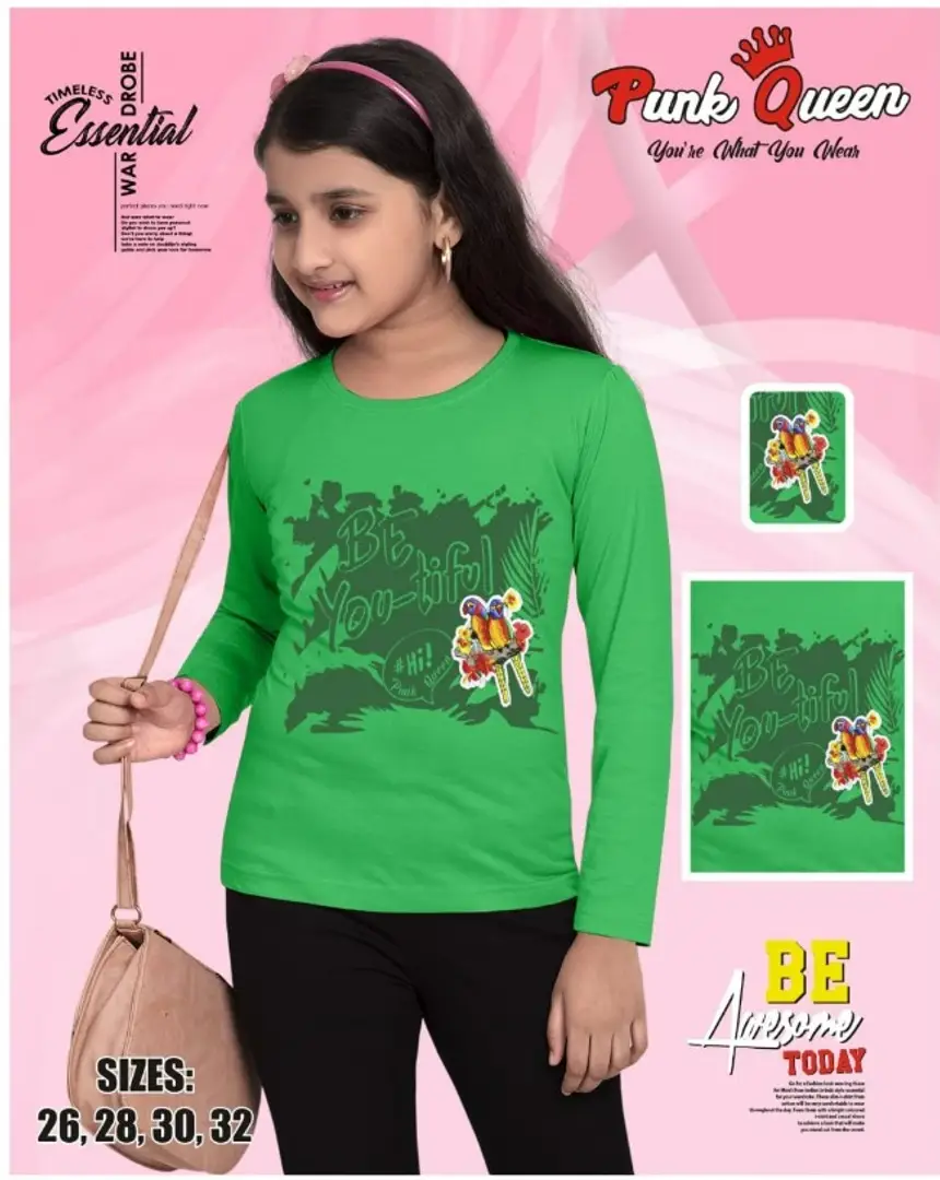 Fancy t shirt for girl cheap