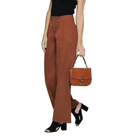 Trendy Straight Fit Casual wear Trouser