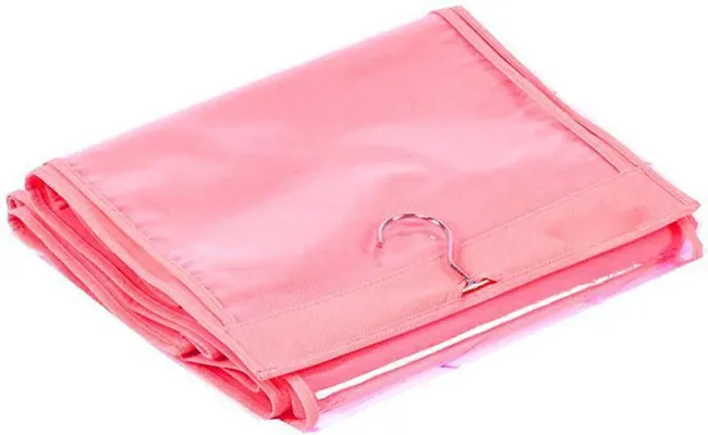 6 Pocket Large Clear Purse Handbag Hanging Storage Bag