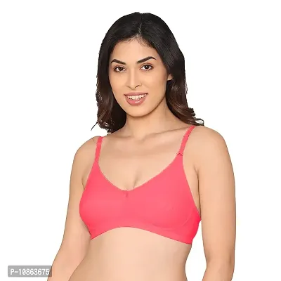 Buy Kalyani Pack of 3 Non Padded Cotton Maternity Bra - White Online at Low  Prices in India 