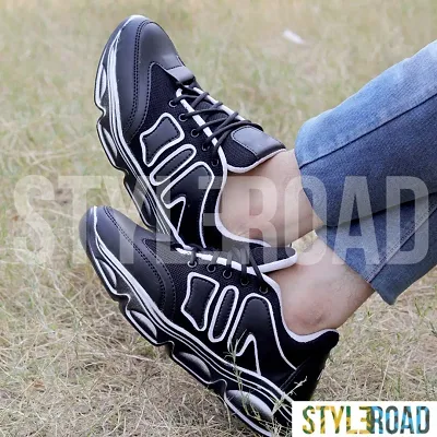 StyleRoad Men's Latest Mesh Sport Shoes
