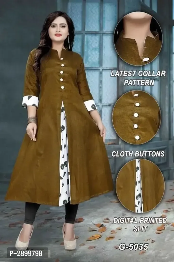 Women S Stylish Khadi Cotton Kurti