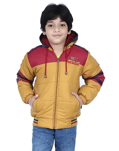Kids Stylish Self Pattern Jackets For Boys