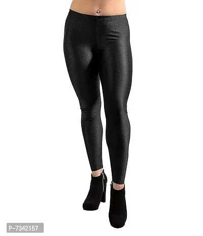Buy Black Shiny Shimmer Shining Leggings Glossy Pencil Pant for Women and  Girls -(Free Size 26 To 32 inch) Online In India At Discounted Prices