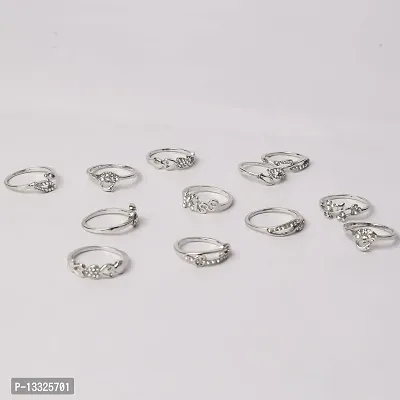 Silver Retro Ancient Silver Diamond Glass Moon Ring Set Retro Knuckle Ring  Set For Female Girl Stacked Vintage Rings For Women Set Hollow Carved From  Sevenstonejewelry, $1.17 | DHgate.Com