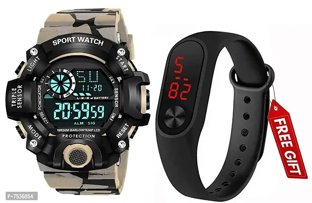 Boys digital sports watch hot sale