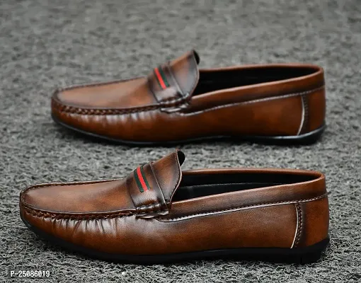 Synthetic hotsell leather loafers