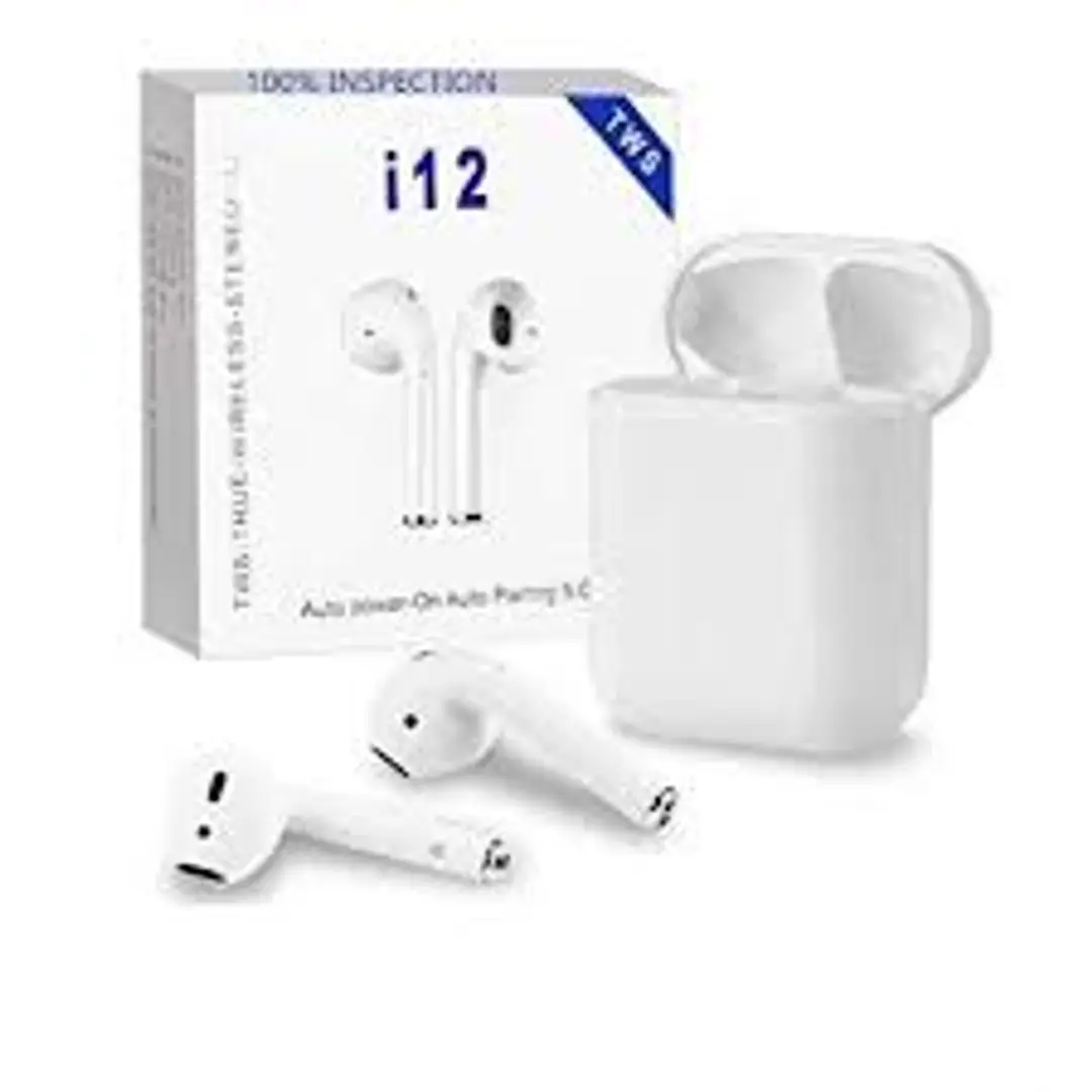 I12 tws black airpods hot sale