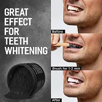 Mancode Activated Charcoal Teeth Whitening Powder - 25 GM | Whitens Teeth Prevent Bad Breadth | For Tobacco, Tartar, Gutkha and Yellow Teeth Stain Removal | Suitable For Sensitive Teeth | Fresh Breath-thumb1