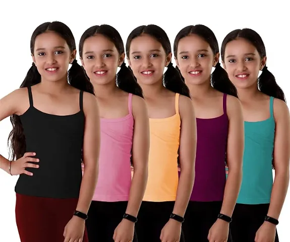 Kids Girls Cotton Spandex Inner Slips Combo Packs