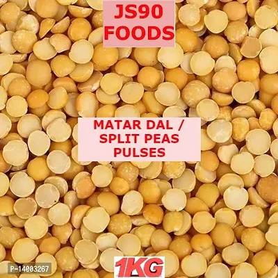 1KG Matar Dal , Split Peas Pulses-thumb0