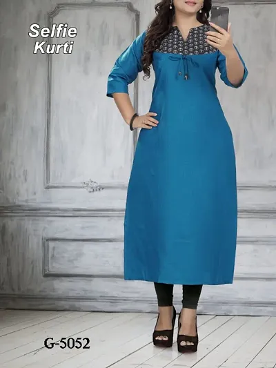 Selfie trendy printed kurtis shop