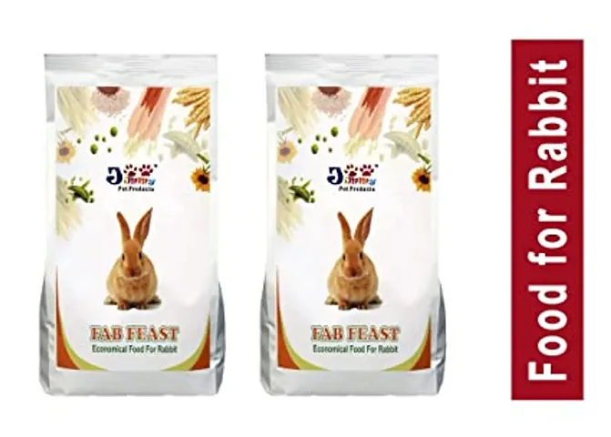 JiMMy Pet Products Fab Feast Rabbit Food Rabbit pellets 2.4 KG