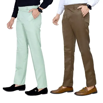 Slim fit checked cotton trousers - Man | MANGO OUTLET India