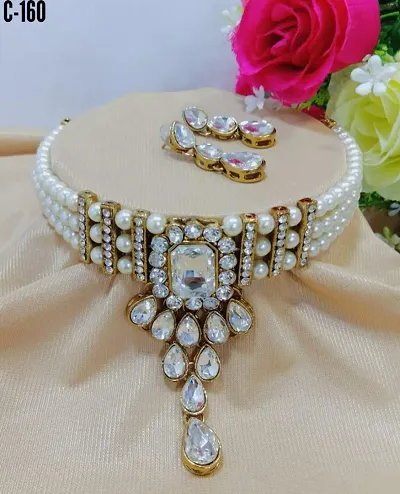 Latest Attractive Choker Jewellery Set