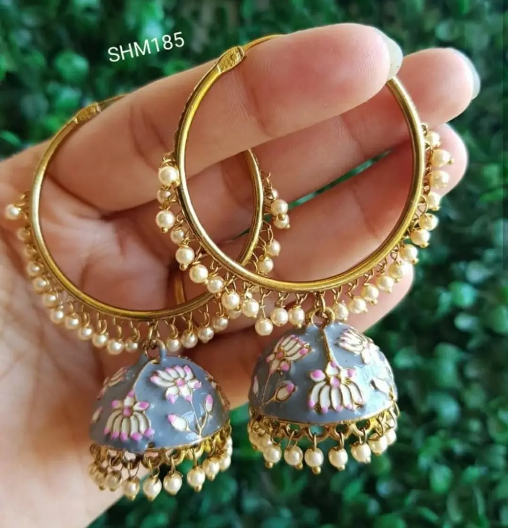 jhumka with bali