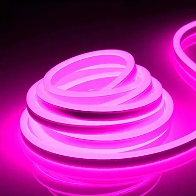 Meneon Diwali Lighting 20 LED Pink String Light Silicone Wire