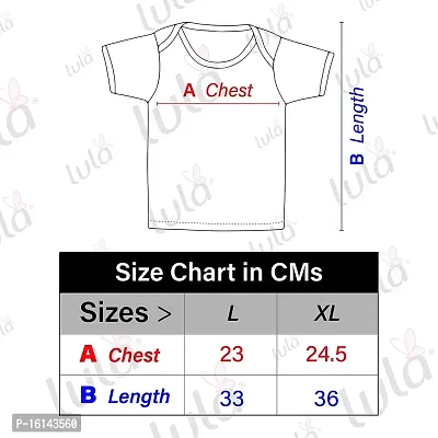 Lula Cotton Baby Chest Printed T-Shirt  Pant Combo - Unisex Clothing Set-thumb5