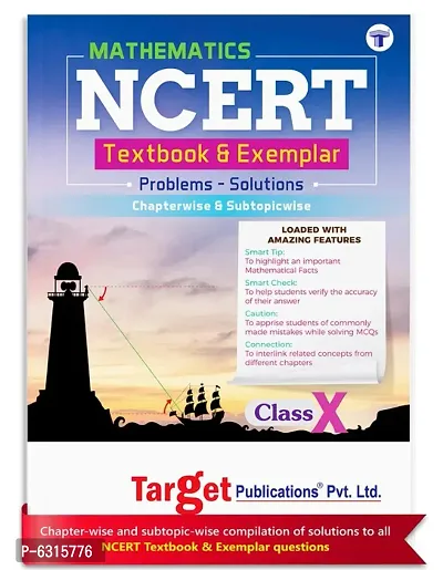Class 10 Maths NCERT Exemplar and Texbook | CBSE Class X Mathematics Book with Problems and Solutions | Include Chapterwise and Subtopicwise Segregation of Questions and Quick Review Before Exam