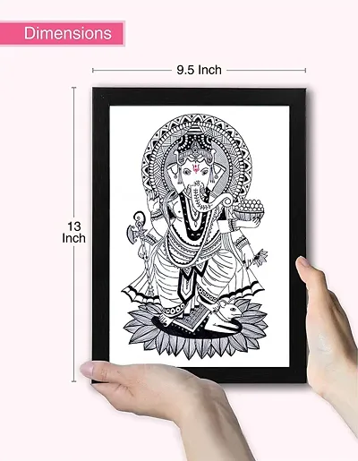 Acrylic Art - Ganesha - Ganesha Painting Collection - Framed Prints by  Raghuraman | Buy Posters, Frames, Canvas & Digital Art Prints | Small,  Compact, Medium and Large Variants