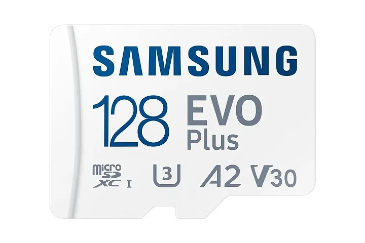 Samsung EVO Plus 128GB microSDXC UHS-I U3 130MB/s Full HD  4K UHD Memory Card