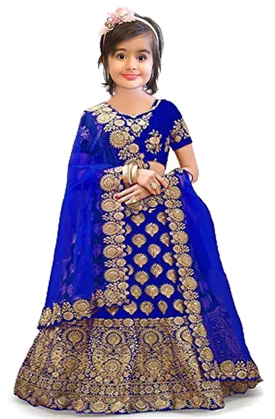 Buy Trendy Kids Lehenga Choli, Indian Kids Dress Embroidered Lengha for  Girls, Full Stitched 1 to 15 Years Girls Wedding Dress Baby Lehenga Online  in India - Etsy