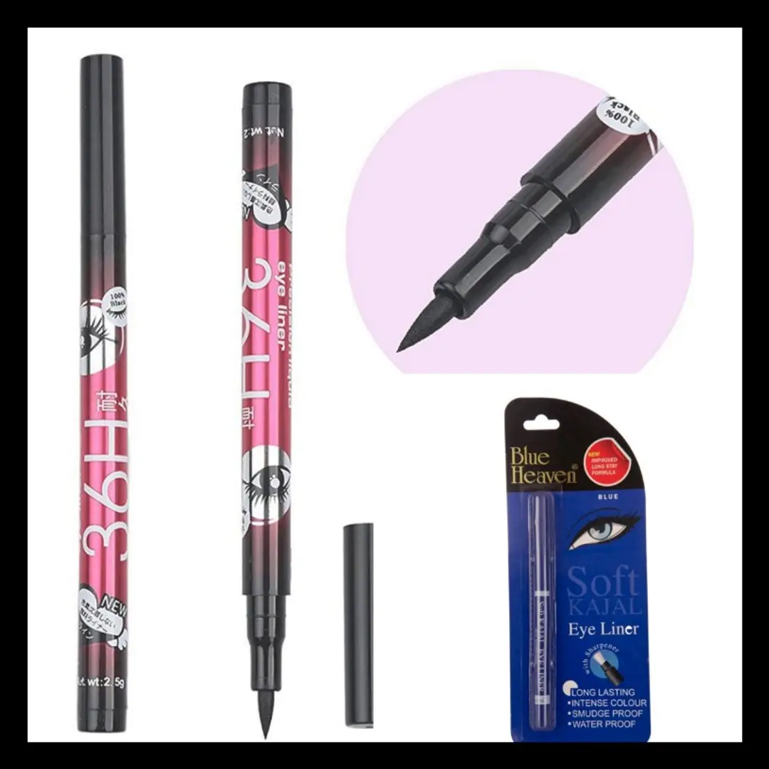 Facejewel Waterproof Long Lasting Glitter Sketch Pen EyelinerYanqina for  Women 22 g golden